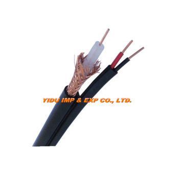 Rg59+2c Power Cable for Camera Surveillance System Coaxial Cable